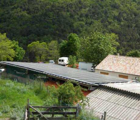 Installations photovoltaiques ©‎ PNR Préalpes d'Azur