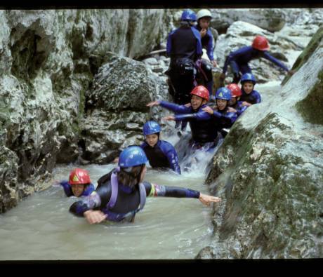 Randonnée aquatique ©‎ PNR Massif des Bauges