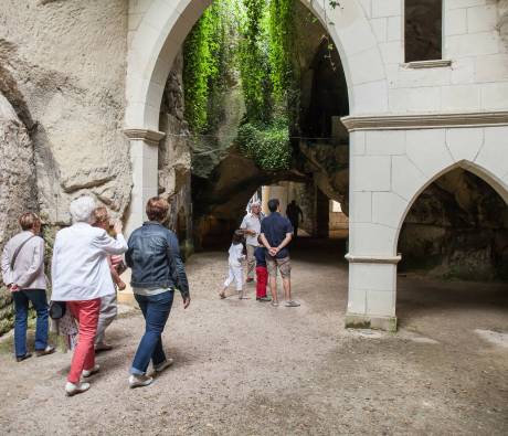 Visite des troglodytes de Souzay © Jérome Paressant