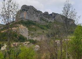 La falaise d'Orpierre