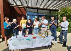 La remise de la Marque "Valeurs" par les élus du Parc