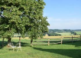 Gîte de La Houssardière-Vue sur les verts pâturages