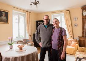 Marie-Françoise et Frédéric Noël Le Tulipier © Benoit Facchi / PNRBV