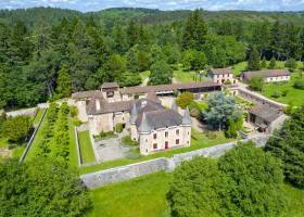 Domaine de Vieillecour vu du ciel