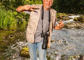 Fabrice André, Guide nature photographe / Photo : PnrL/Didier Protin