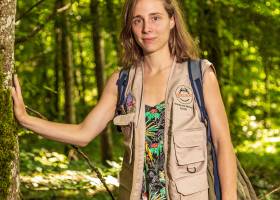 Lucie Coupé, Des arbres et des ailes / Photo : PnrL / Didier Protin