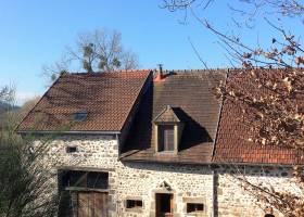 Le gîte le Champ de la Fontaine, vu de l'extérieur