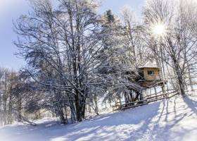 Les Loges du Coinchet en hiver