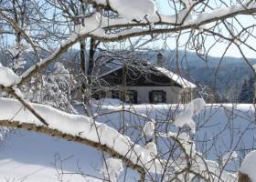 Hiver © Gîte Louvrier Foncine le Haut