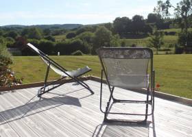 terrasse de la Volière de Montigois