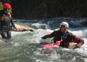 Nage en rivière dans les Gorges du Verdon Parc naturel régional du Verdon