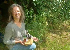 Sandrine et ses produits