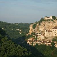 Vue sur Rocamadour / Parc des Causses du Quercy