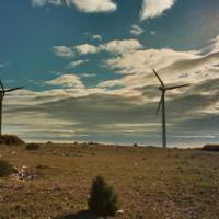 Éoliennes © PNR Narbonnaise / T. Legrand