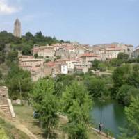 Le village d'Olargues, labellisé "Plus beaux villages de France" © PNR Haut-Languedoc