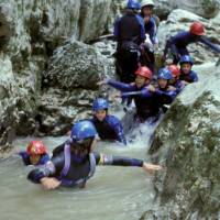 Randonnée aquatique © PNR Massif des Bauges/Isabelle Golliet