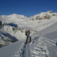 Ski de randonnée © PNR Queyras