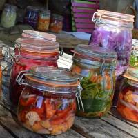 Légumes en bocaux de pAlpilles