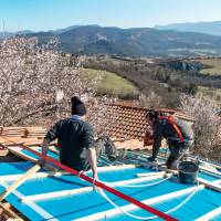 Centrale villageoise photovoltaïque dans le Parc des Baronnies provencales 