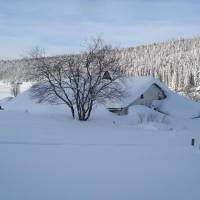 En hiver ©Ecomusée Maison Michaud