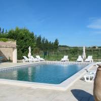 Le Mas Saint Roman - piscine avec vue