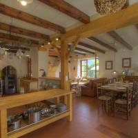 Cuisine et salle à manger du gîte