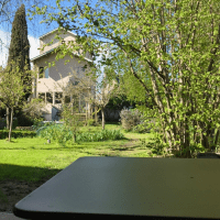 Jardin du gîte le Petit Horizon