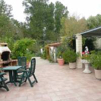 Terrasse avec barbecue