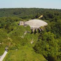 La Coupole d'Helfaut vue du ciel