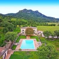 Chateau de l'Escarelle - La villa vue d'en haut