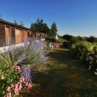 Les chambres d'hôtes coqcooning depuis le jardin - Parc naturel régional Livradois-Forez