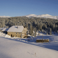 Refuge des Adrets en hiver