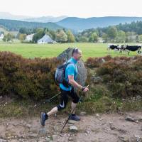 Nordic walking avec David Rigault / © Benoit Facchi / PNRBV