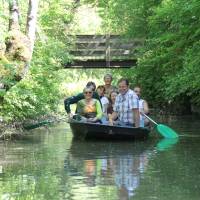 Promenade en barque au coeur du marais sauvage