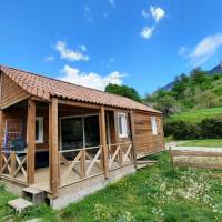 Chalet d'hébergement en bois