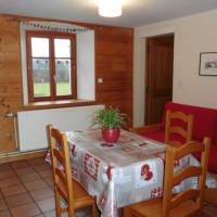 Cuisine - séjour © Gîte Louvrier Foncine le Haut