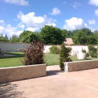 Terrasse du Gîte de la Broue