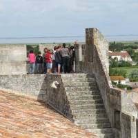 Visite de l'église fortifiée d'Esnandes