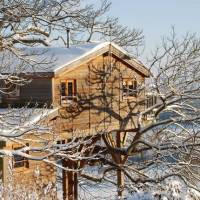 Perché dans le Perche- La cabane sous la neige