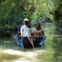 Promenade en barque à l'embarcadère de l'Abbaye