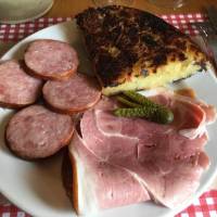 Roesti et charcuterie, Auberge de la Grangette