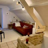 Petit salon à l'étage desservant les chambres 