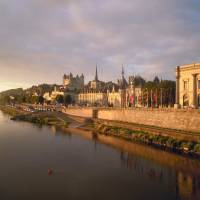 Vue sur la Loire et Saumur©PNR Loire Anjou Touraine