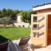 Le Panorama des Alpilles - jardin et sauna