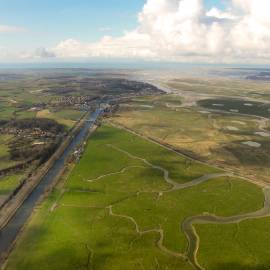 Vue PNR Baie de somme Picardie maritime