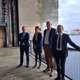 Conférence de presse pour le Congrès des Parcs à St Nazaire