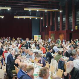 Buffet d'accueil des participants