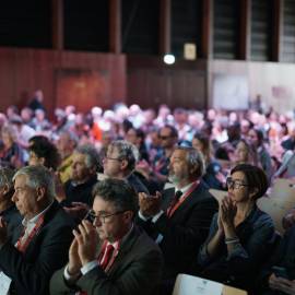 Plénière de clôture, salle