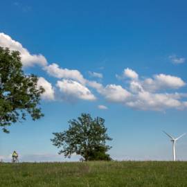 Éolienne à Delhingen