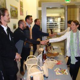 Arrivée de Ségolène Roya, Ministre de l'Ecologie, du Développement durable et de l'Energie